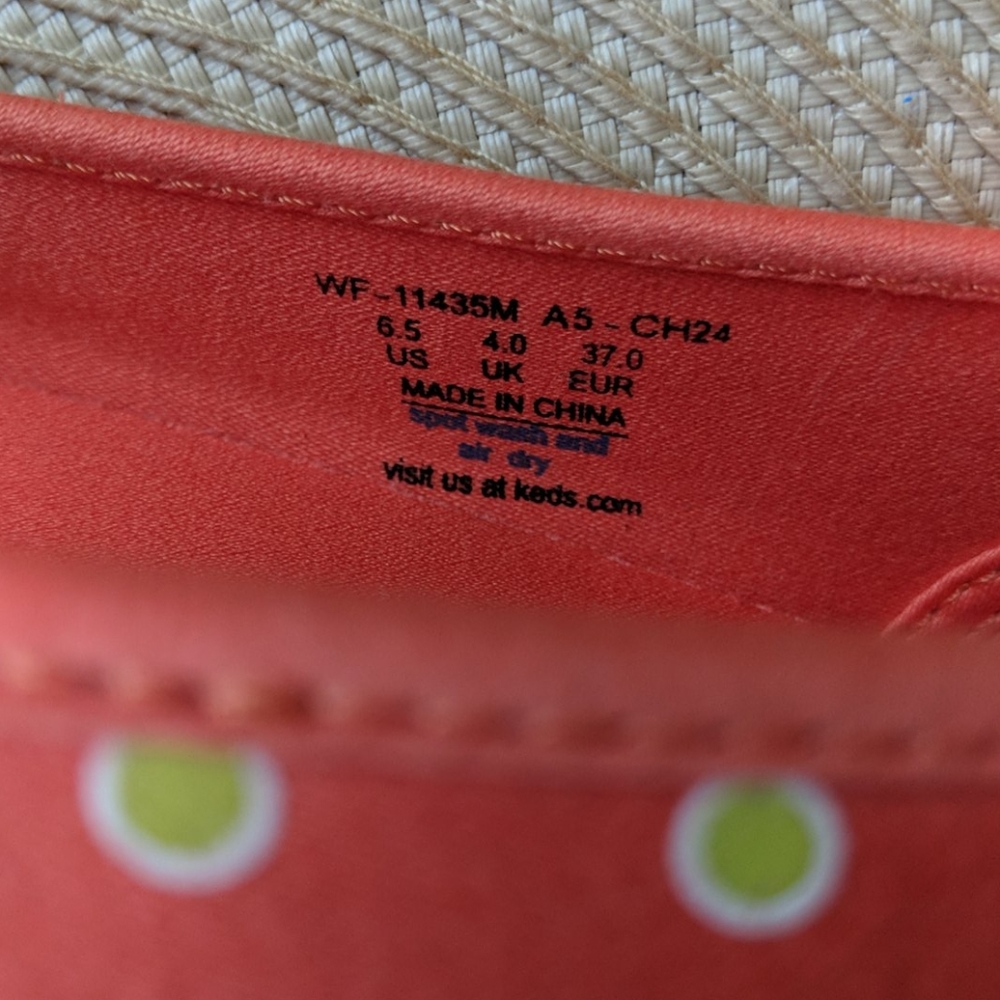 NWOT Keds Polka Dot Slip-on Sneakers - Picture 6 of 6